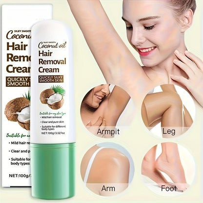 Hair Removal Cream for Smooth Skin - Effective for All Body Parts