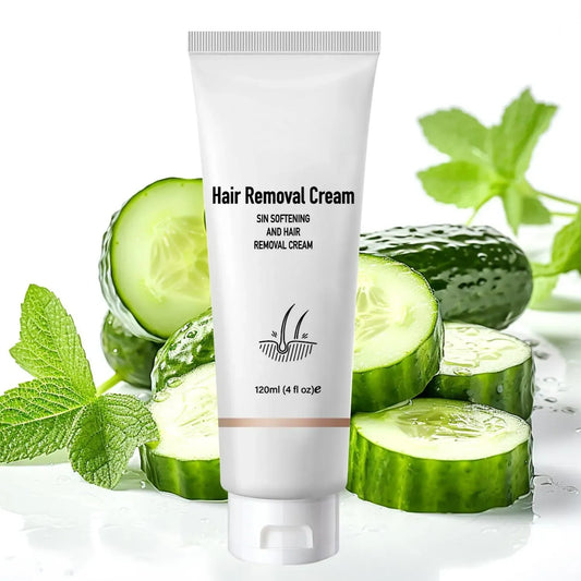 Hair Removal Cream for Men & Women, Gentle Depilatory Gel for Full Body