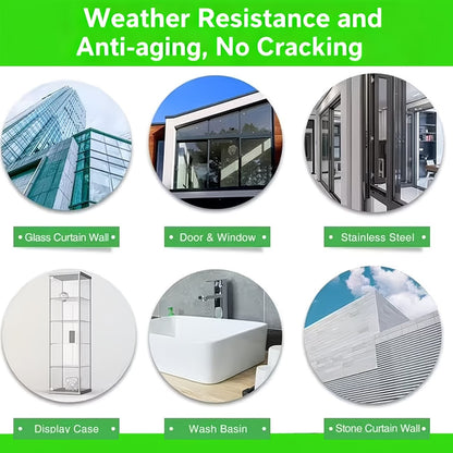 Heat Resistant Waterproof Silicone Sealant for Roof Wall Cracks