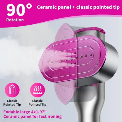 2-in-1 Rotatable Handheld Steam Iron