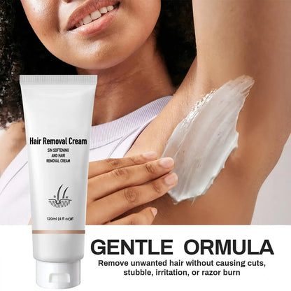 Hair Removal Cream for Men & Women, Gentle Depilatory Gel for Full Body