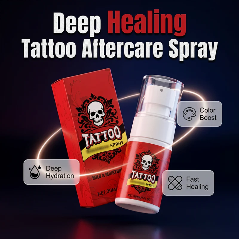 🔥Hot Sale 2026 ✅Over 50,000 Units Sold | 50% OFF Tattoo Aftercare Moisturizing Spray