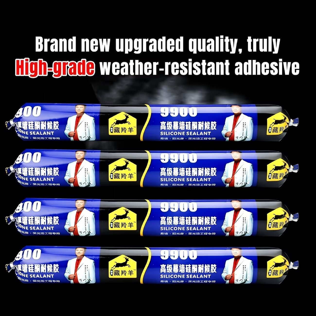 Heat Resistant Waterproof Silicone Sealant for Roof Wall Cracks