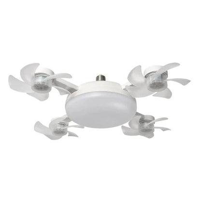 Smart Drone Fan Light Ceiling Lamp with Remote Control – 2 in 1 Decorative LED and Quiet Fan