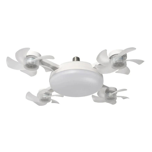 Smart Drone Fan Light Ceiling Lamp with Remote Control – 2 in 1 Decorative LED and Quiet Fan
