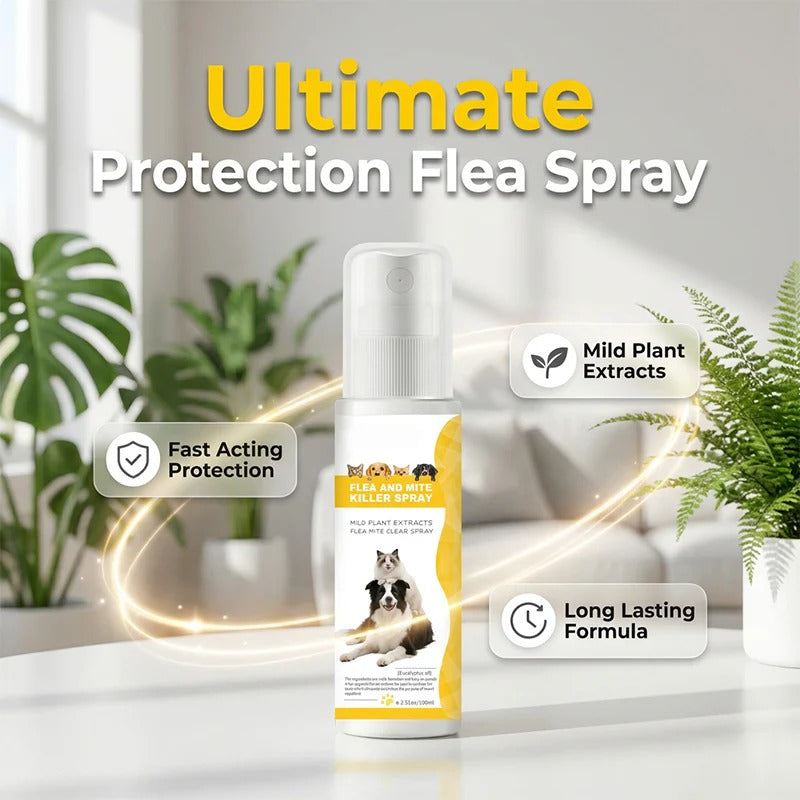 Mild Formula Pest Repellent Spray for Household Pets