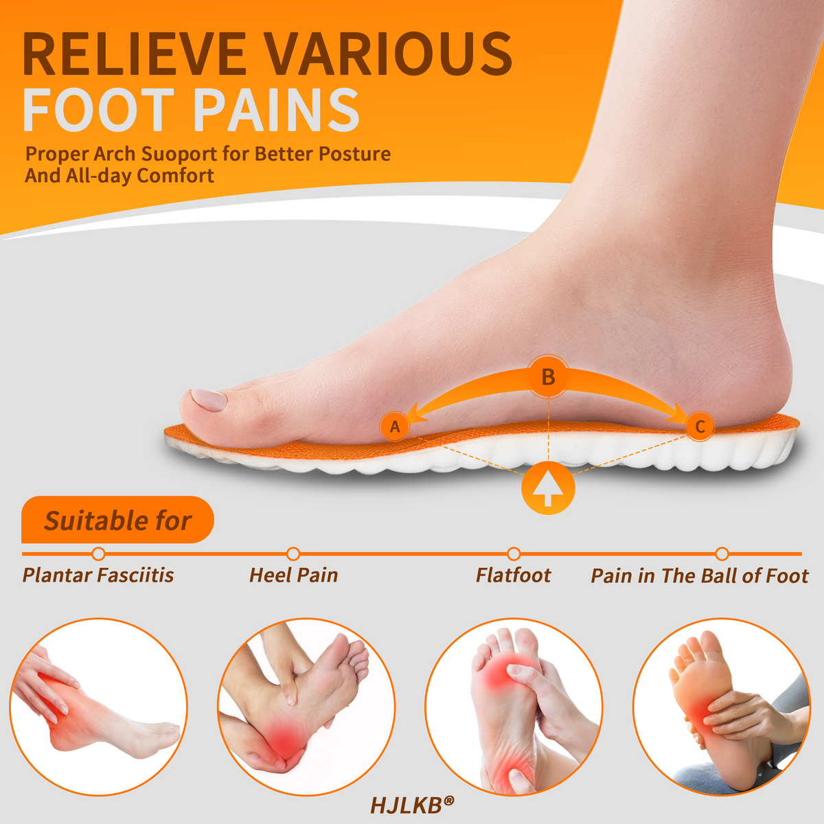 2026 New 4D Cloud Insoles for Men Women,Super Soft Memory Foam Insoles with Arch Surpport 