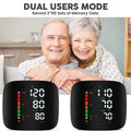 Wrist Blood Pressure Monitor – LED Display, Adjustable, Health Tracking