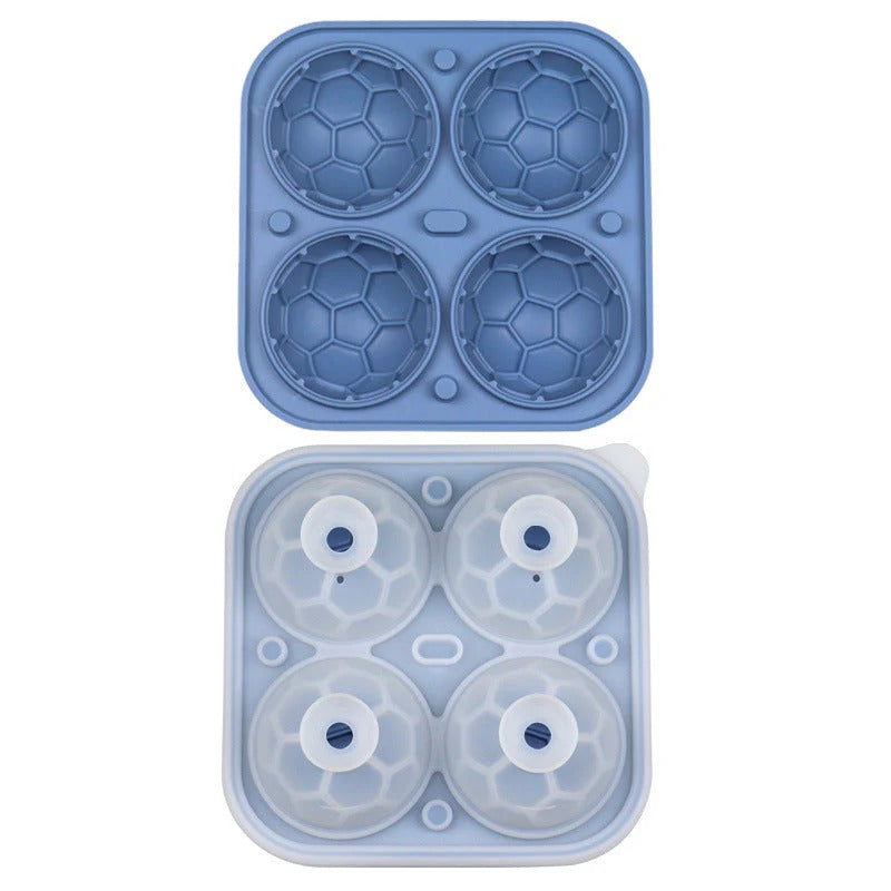 Football Shape Silicone Ice Ball Mold