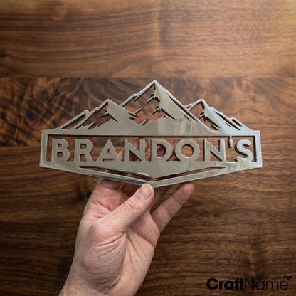 Custom Outdoor Adventure Auto Badge