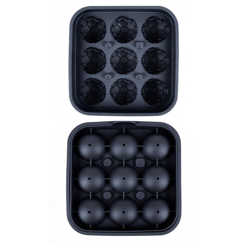 Football Shape Silicone Ice Ball Mold