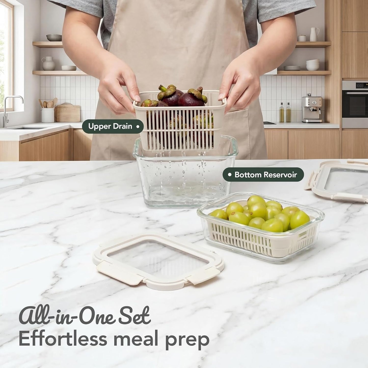 🥗 50% OFF Today – FreshLock™ Glass Produce Keeper Set (2-Pack)