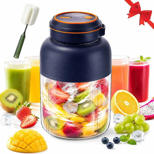 800/1300ml Fresh Juice Blender, Portable Wireless Juicer Cup