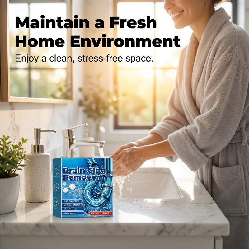 Fast Dissolve Drain Clog Remover Tablets