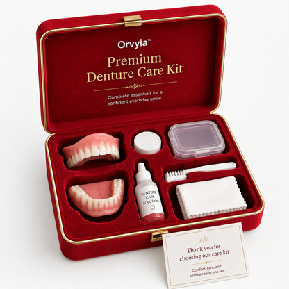 🦷 Medical Full Denture with Strong Suction Custom-Fit Full Functional Dentures