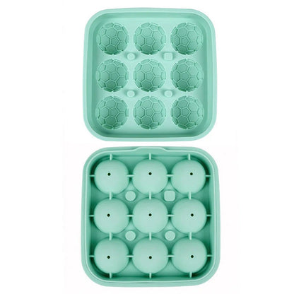 Football Shape Silicone Ice Ball Mold