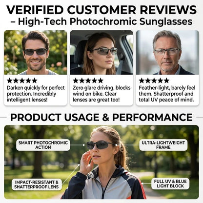 👓Smart Vision Glasses – Anti-Glare UV Protection with Infrared Night Vision