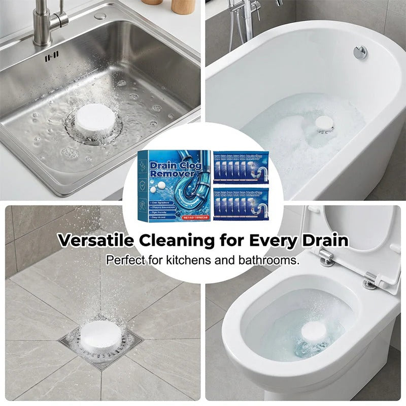 Fast Dissolve Drain Clog Remover Tablets