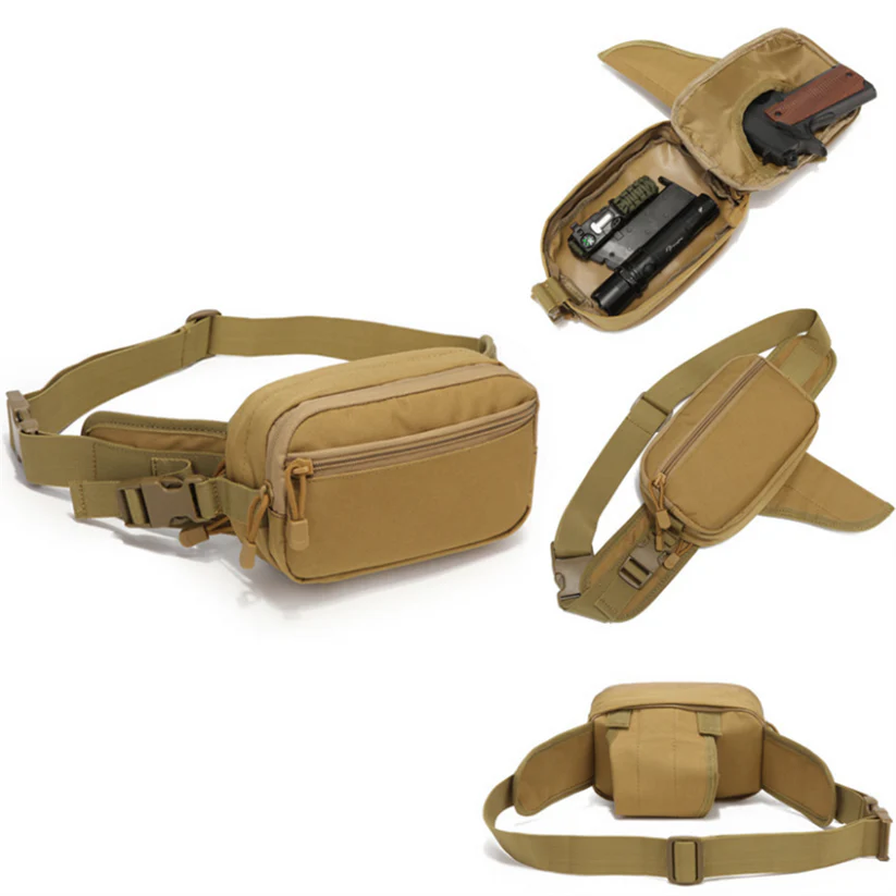 Multifunctional EDC Tactical Waist Fanny Pack