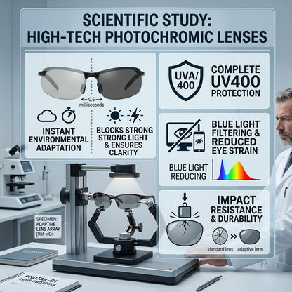 👓Smart Vision Glasses – Anti-Glare UV Protection with Infrared Night Vision