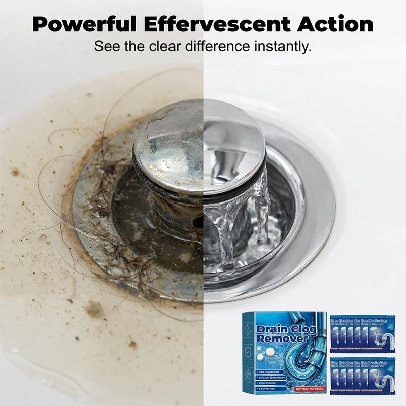 Fast Dissolve Drain Clog Remover Tablets