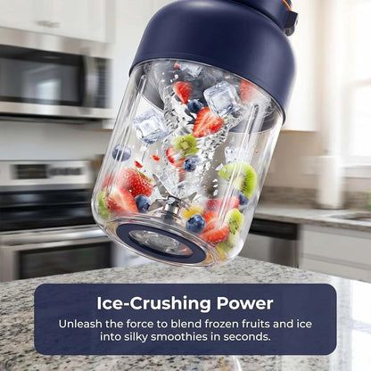 800/1300ml Fresh Juice Blender, Portable Wireless Juicer Cup