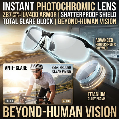 👓Smart Vision Glasses – Anti-Glare UV Protection with Infrared Night Vision