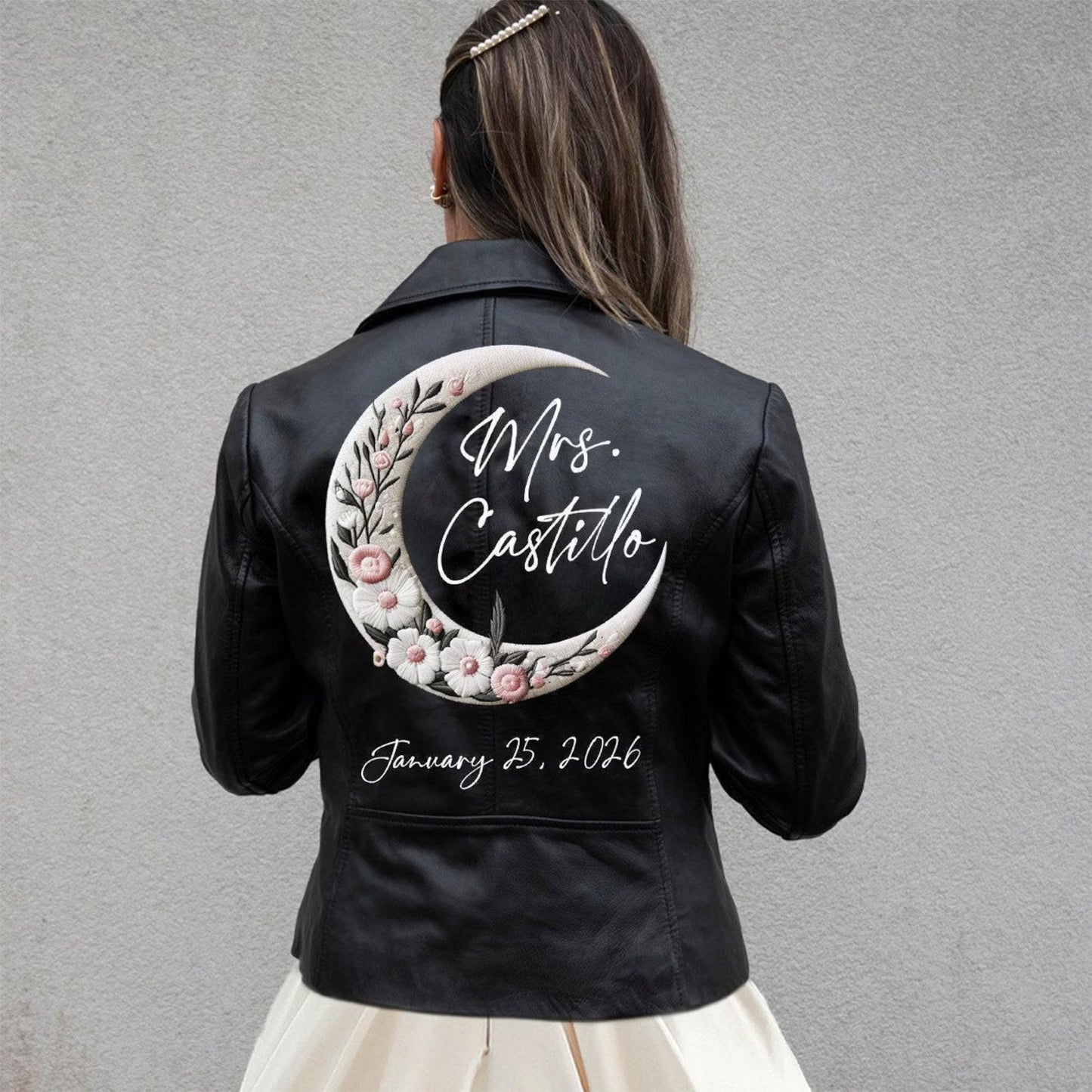 Personalized Mrs Leather Jackets