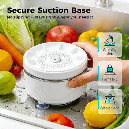🥬Fruit & Vegetable Washer – Removes Pesticides & Bacteria