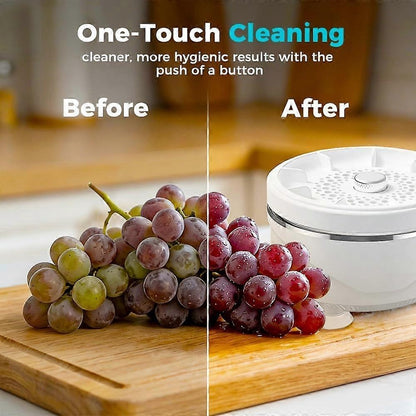 🥬Fruit & Vegetable Washer – Removes Pesticides & Bacteria