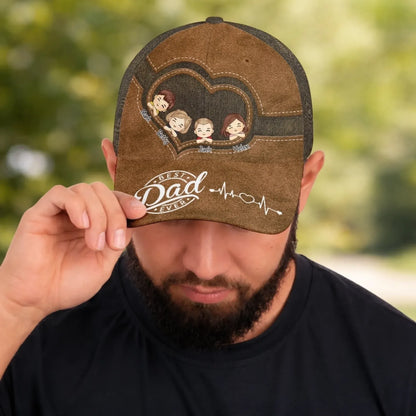 Best Dad Ever - Family Personalized Custom Hat