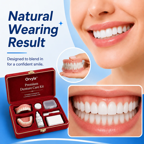 🦷 Medical Full Denture with Strong Suction Custom-Fit Full Functional Dentures