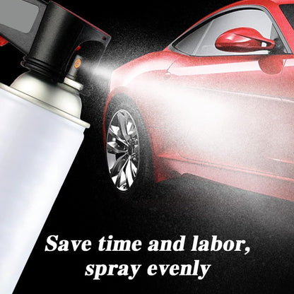 Universal Aerosol Spray Can Trigger Handle with Full Grip Reusable Design