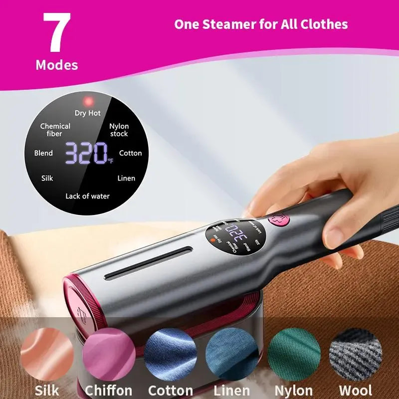 2-in-1 Rotatable Handheld Steam Iron