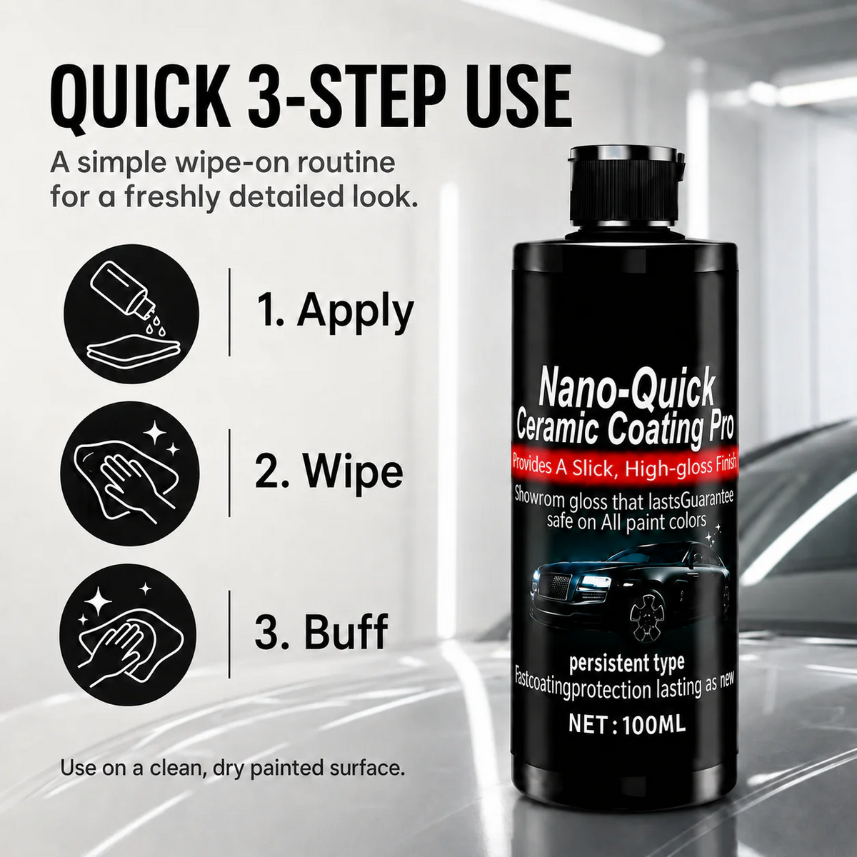 Automotive Nano CeramicCoating spray