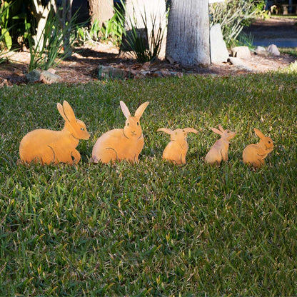 Garden Sculptures - Set of 5