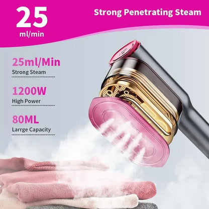 2-in-1 Rotatable Handheld Steam Iron